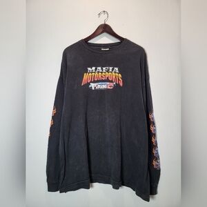 👕🌶 RARE Y2K Mafia Motorsport West Coast Chopper Inspired Longsleeve T-Shirt